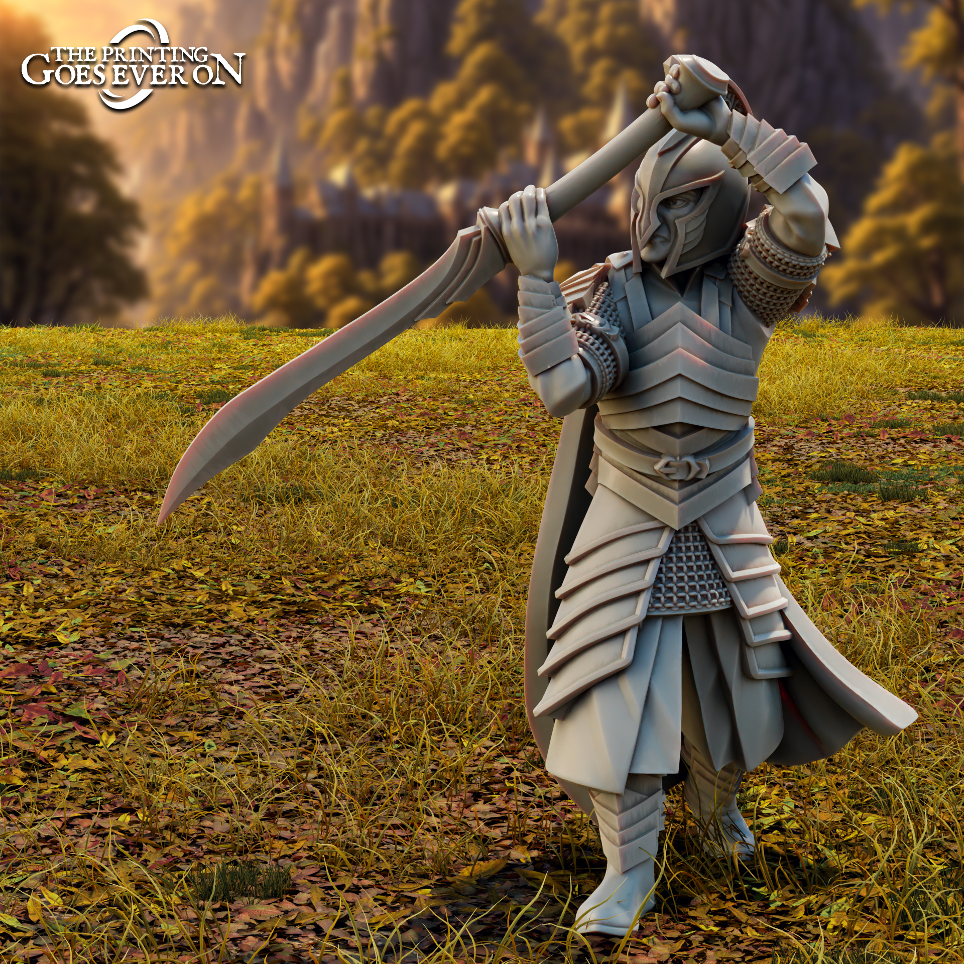 High Elf Swordsman C - Presupported